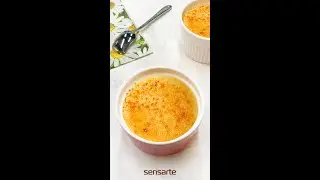 🔥🍮 Насладитесь сладостью: восхитительное крем-брюле с посудой SENSARTE! 😋🥄 #кулинария #рецепт #десерт