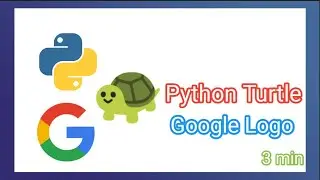 Create Your Own Google Logo with Python's Turtle Module | A Step-by-Step Tutorial for Beginners