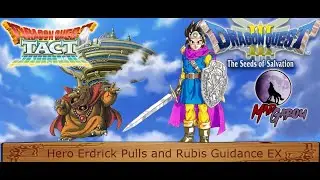 Dragon Quest Tact - DQ3 Hero Erdrick and Baramonster Pulls with Rubis Guidance EX clear