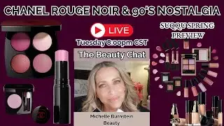 Chanel Rouge Noir 90's Nostalgia | Bend the Trend - SUQQU Spring Preview