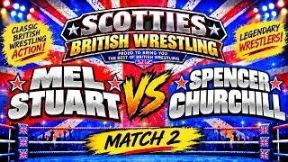 Mel Stuart vs Spencer Churchill - BOUT 2 (WORLD OF SPORT BRITISH WRESTLING)