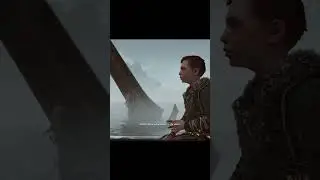 Kratos Axe throw in ocean // ICE AXE // ice axe in god of war #shorts #godofwar