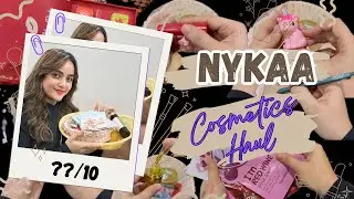 Check out all the cosmetics I bought from Nykaa #tejaswinishekar #nykaahaul #review #beauty #review