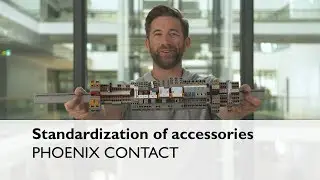 Standardization of accessories for more efficiency in control cabinet building