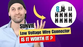 SUNVIE Low Voltage Wire Connector Fastlock2 Landscape Lighting Wire Connectors Waterproof