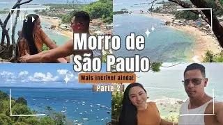 Morro de São Paulo - Vlog, Aventura, Praia, Paredão de Argila e Pôr do Sol (PARTE 2 )