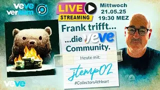 🇩🇪 VEVE | ECOMI VeVeVersum Sprechstunde Frank trifft die VEVE-Community &bull; Heute mit jtemp02