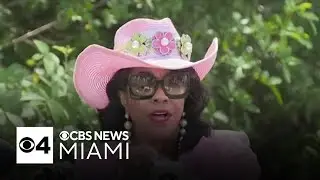 Florida congresswoman Frederica Wilson tours Krome Detention Center amid overcrowding controversy