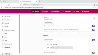 How to appear and disappear Home Button in Brave Browser