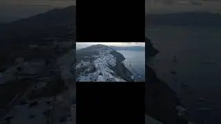 ESCAPE Overthinking & Depression: Ambient Music & Beautiful Santorini Scenery