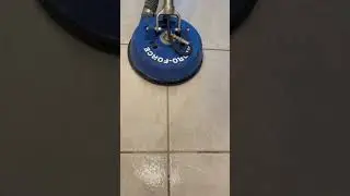 Ceramic tile and grout cleaning