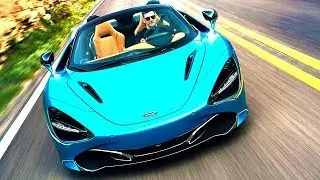 2019 McLaren 720s Spider &ndash; Belize Blue PERFORMANCE