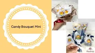 Candy Bouquet Mini / Bouquet Lolipop / Buket Permen Lolipop Kecil / Mini Bouquet