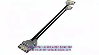 Fine-Pitch Coax Cable Spain Custom Length Quote Ipex Micro Build‑To‑Print micro coax ribbon cable Co