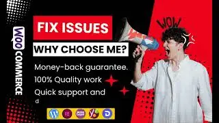 I will fix woocommerce issues, bugs, and errors in 24 hours