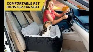 # Dog / Cat Booster Seats, Clip-On Leash Portable Soft Dog Car Travel Carrier Bed # Aone  Deals👍👍