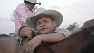 LLANEROS DE SOGA EN MANO... WILMER TOVAR, MARCO TOVAR, JESÚS LEÓN Y LUIS ENRIQUE DAZA...