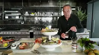 Jean-Georges' Seafood Tower with Signature Sauce Collection