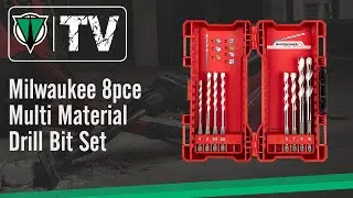 Milwaukee 8pce Multi Material Drill Bit Set