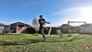 Jeremy Boudonne testing the snowboard BeXtreme Waves camrock