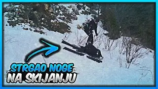 POLOMIO SAM NOGE NA SKIJANJU! (VLOG)