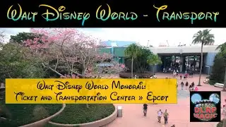 Walt Disney World Monorail Transportation and Ticket Center TO EPCOT Onride