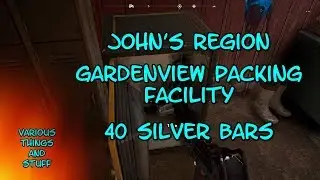 Far Cry 5 John's Region Gardenview Packing Facility 40 Silver Bars