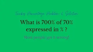 Percentage problem and solution🔥Percentage basic question || &lrm;@umeshkhetan
