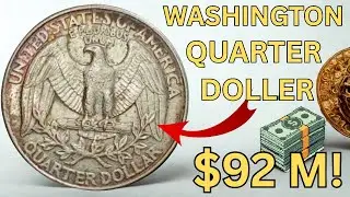 ULTRA RARE 1985 P & 1987 D Washington Quarters Still in Circulation   Worth Millions!