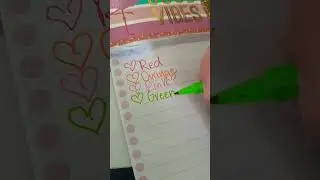 Testing My New Papermate Pens!