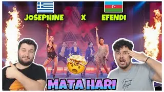 REACTION TO Josephine (GREEK) & Efendi (AZERI) - &Mu;ata Hari | MAD Video Music Awards 2021 &alpha;&pi;ό &tau;&eta; &Delta;&Epsilon;&Eta;