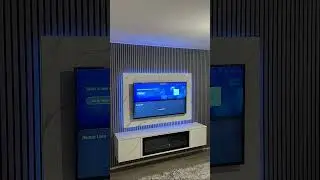 DIY Media wall installation
