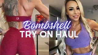 Bombshell Sportswear Try on Haul Black Friday (unsponsored) - V Back Leggings