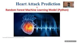 Heart Attack Prediction by Random forest using Python| Cardiac Attack Prediction Python Language