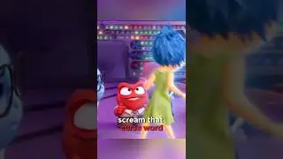 Anger LOVES Curse Words in INSIDE OUT! Disney Pixar Movie Scene Compilation!
