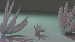 GrowF 3D Cellular Automata - Growth Sequence