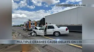 Northbound lanes on I-19 in Green Valley open after two separate accidents