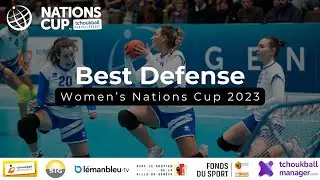 Best Tchoukball's defensive plays: Women's Nations Cup 2023