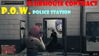P.O.W. (Mission Row Police Station) Clubhouse Contract | GTA Online