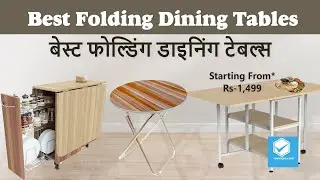 Top 10 Best Folding Dining Tables in India | Best Folding Dining Tables |Folding Dining Table Review