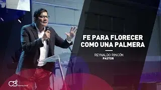 Fe para florecer como una palmera