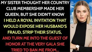 During Family Brunch, Sister Got The Country Club Membership&mdash;I Got A Royal Invitation