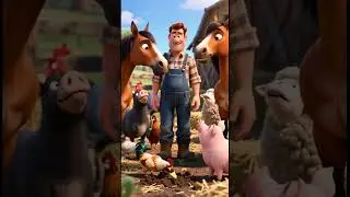 The Farmer's lost Cow 🐄| #magictoonland #animation #story#usashorts#trendingshorts#virslshorts#today