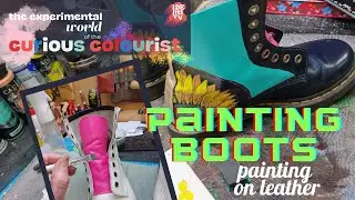 Painting Boots and Shoes