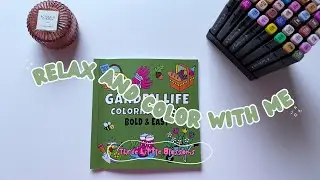 Relaxing Flower Coloring | Three Cute Blossoms 🌸
