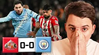 MAN CITY BOTTLE IT! 4 POINTS BEHIND NOW! SUNDERLAND 0-0 MAN CITY