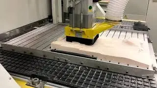 Techno CNC Routing a Topo Map from PBLT-20 Precision Board HDU