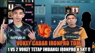 Vokey Cabar IronPro Kat Tdm !! 1 Vs 2 Vokey Tetap Imbangi IronPro N Axis Sky | Pubg Mobile