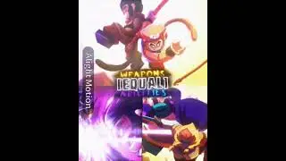 Wukong vs Azure Lion+Macaque || Right Round || #lmk #monkiekid #edit #renewmonkiekid