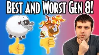Top and Bottom Gen 8 Pokemon! | PUCL 693